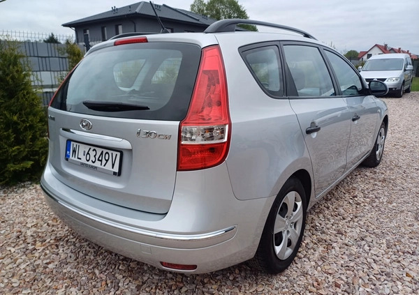 Hyundai I30 cena 15900 przebieg: 214000, rok produkcji 2009 z Bieżuń małe 137